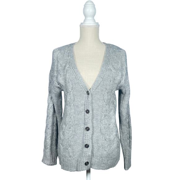 Wild Fable Cardigan Sweater Womens Small Gray Button-Up Casual Workwear - Picture 1 of 5